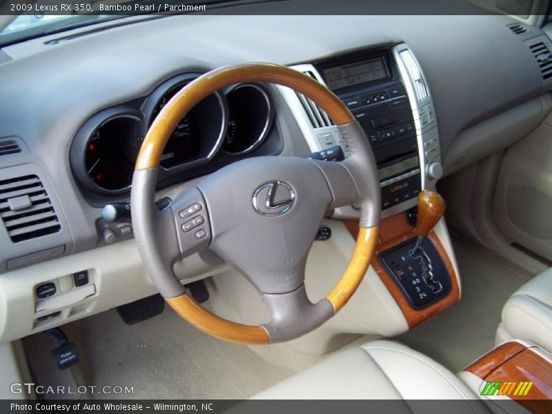 Dashboard of 2009 RX 350