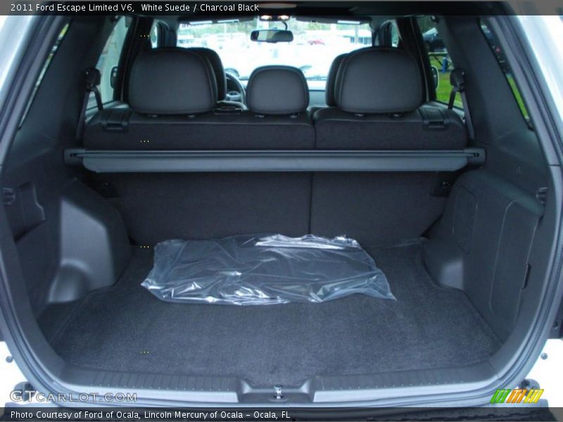 White Suede / Charcoal Black 2011 Ford Escape Limited V6