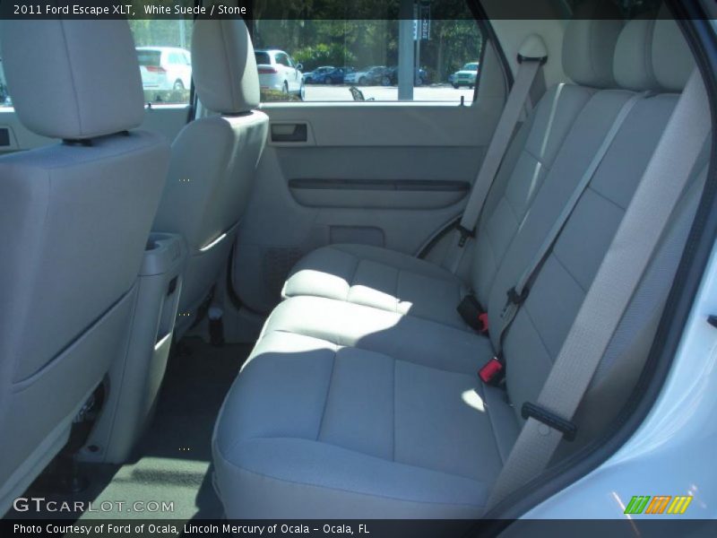 White Suede / Stone 2011 Ford Escape XLT