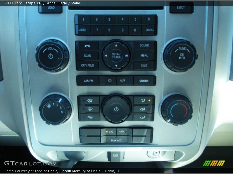White Suede / Stone 2011 Ford Escape XLT