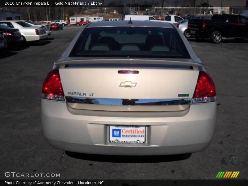 Gold Mist Metallic / Ebony 2010 Chevrolet Impala LT