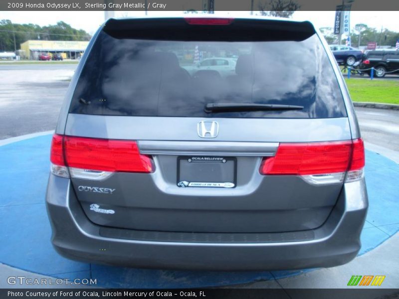 Sterling Gray Metallic / Gray 2009 Honda Odyssey LX