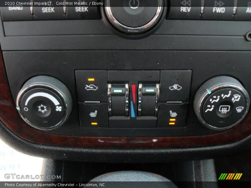 Gold Mist Metallic / Ebony 2010 Chevrolet Impala LT