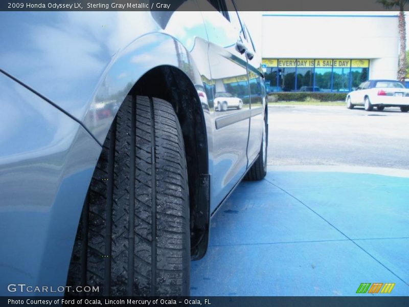 Sterling Gray Metallic / Gray 2009 Honda Odyssey LX