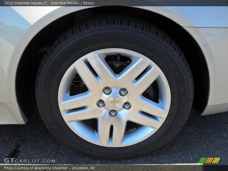 Gold Mist Metallic / Ebony 2010 Chevrolet Impala LT