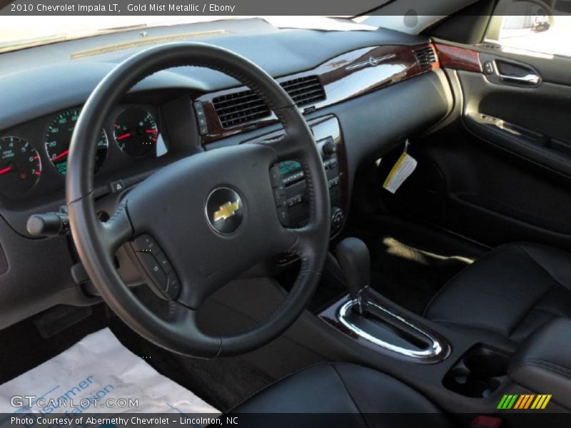 Gold Mist Metallic / Ebony 2010 Chevrolet Impala LT