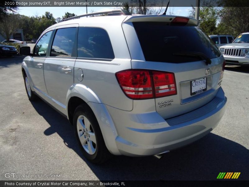 Bright Silver Metallic / Dark Slate Gray 2010 Dodge Journey SXT