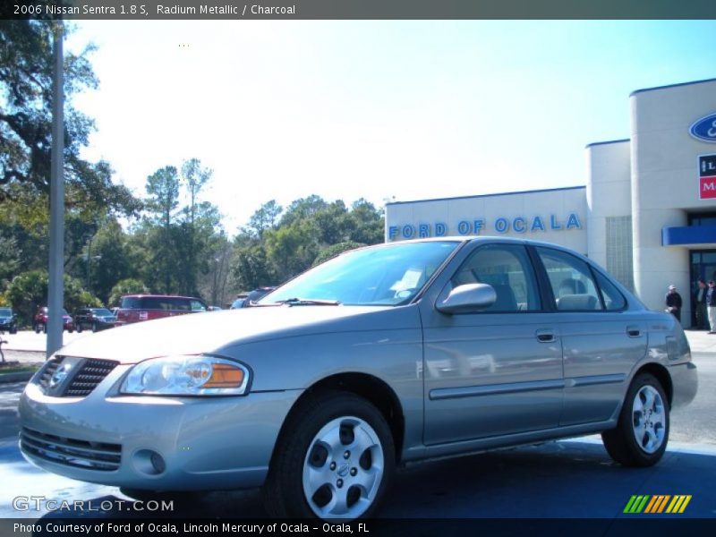 Radium Metallic / Charcoal 2006 Nissan Sentra 1.8 S