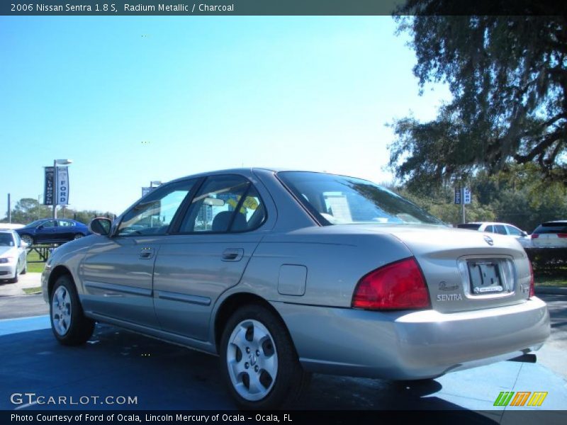 Radium Metallic / Charcoal 2006 Nissan Sentra 1.8 S