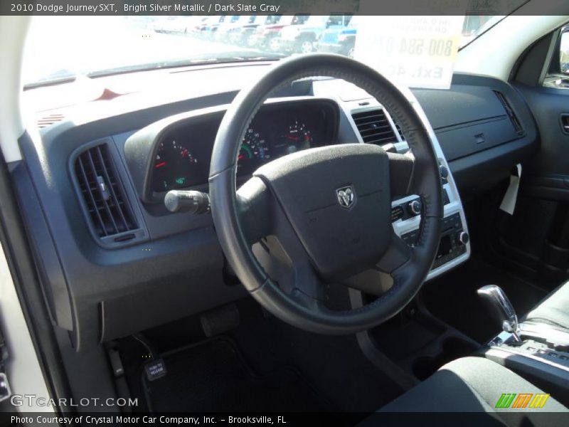 Bright Silver Metallic / Dark Slate Gray 2010 Dodge Journey SXT