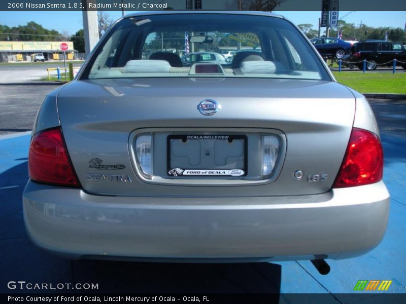 Radium Metallic / Charcoal 2006 Nissan Sentra 1.8 S