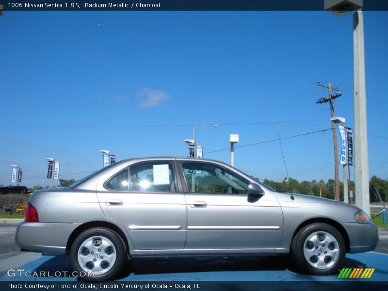 Radium Metallic / Charcoal 2006 Nissan Sentra 1.8 S