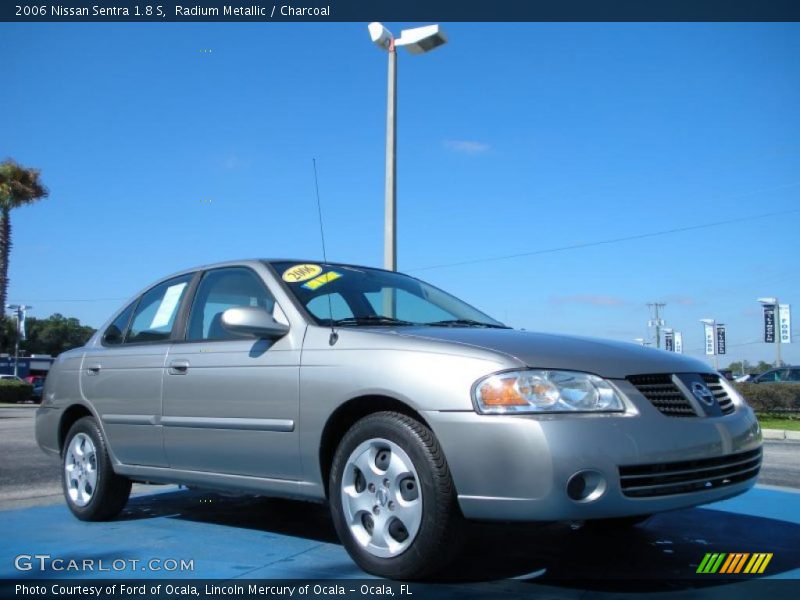Radium Metallic / Charcoal 2006 Nissan Sentra 1.8 S