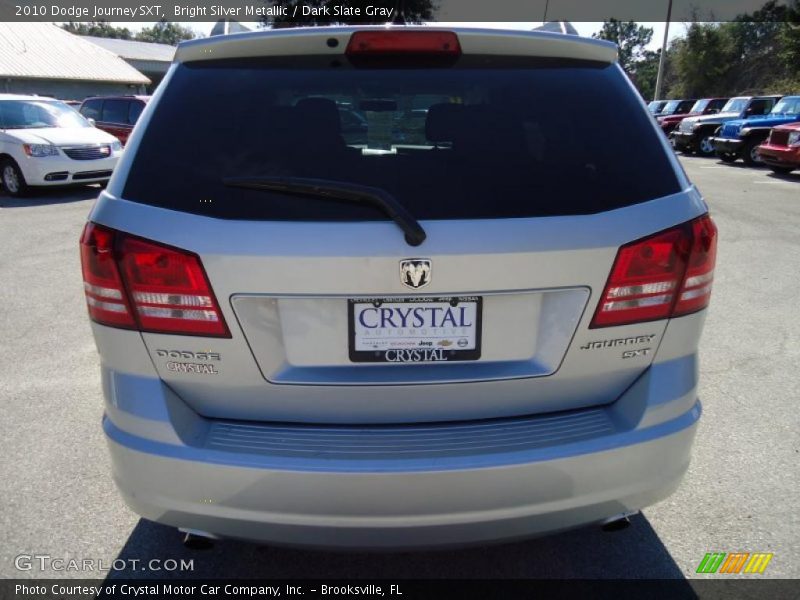 Bright Silver Metallic / Dark Slate Gray 2010 Dodge Journey SXT