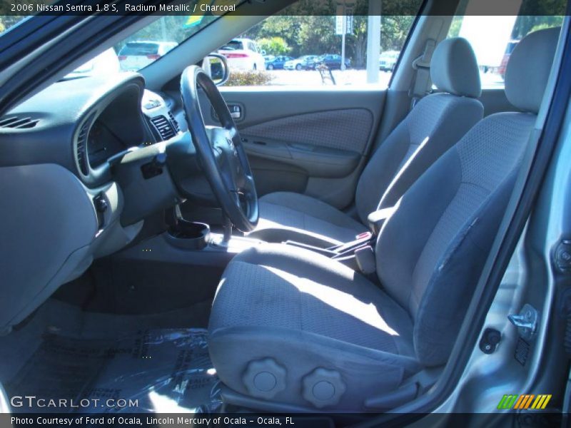 Radium Metallic / Charcoal 2006 Nissan Sentra 1.8 S