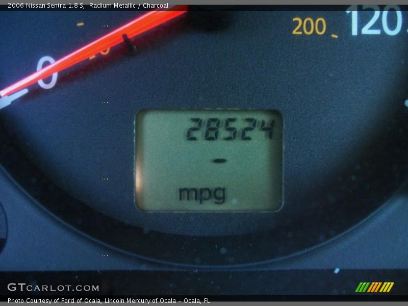 Radium Metallic / Charcoal 2006 Nissan Sentra 1.8 S