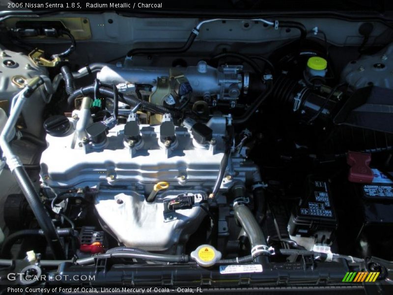 Radium Metallic / Charcoal 2006 Nissan Sentra 1.8 S