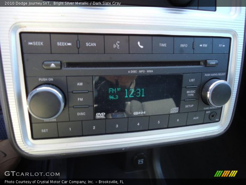 Bright Silver Metallic / Dark Slate Gray 2010 Dodge Journey SXT