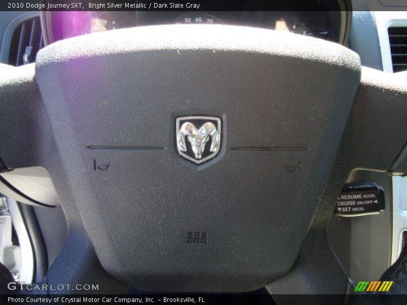 Bright Silver Metallic / Dark Slate Gray 2010 Dodge Journey SXT