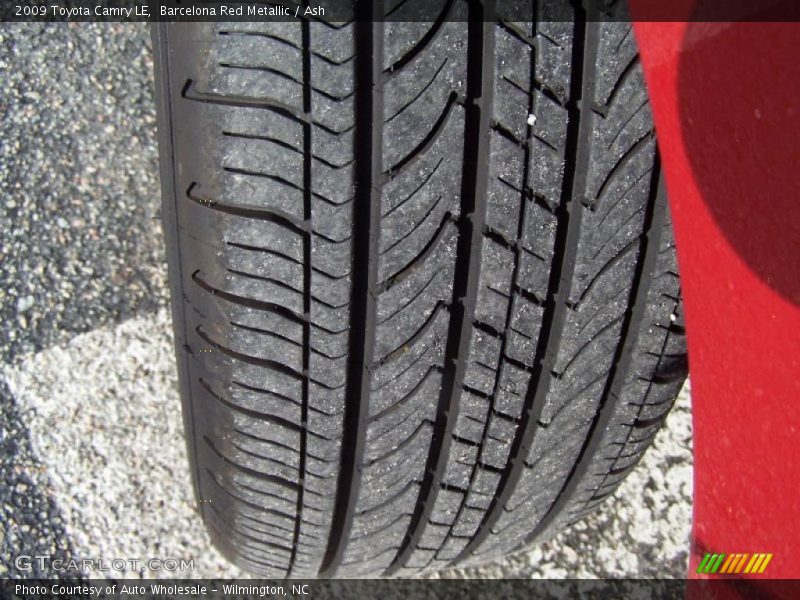 Barcelona Red Metallic / Ash 2009 Toyota Camry LE