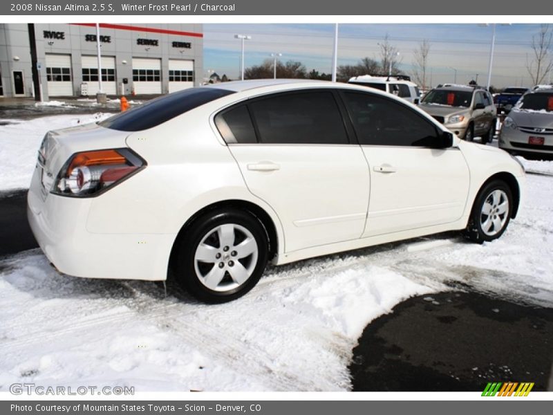 Winter Frost Pearl / Charcoal 2008 Nissan Altima 2.5 S