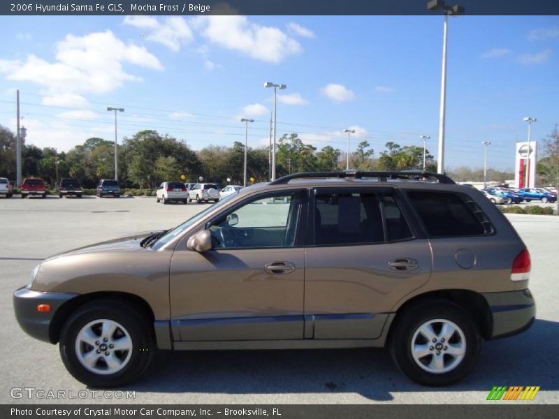 Mocha Frost / Beige 2006 Hyundai Santa Fe GLS