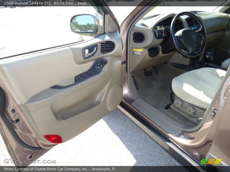 Mocha Frost / Beige 2006 Hyundai Santa Fe GLS