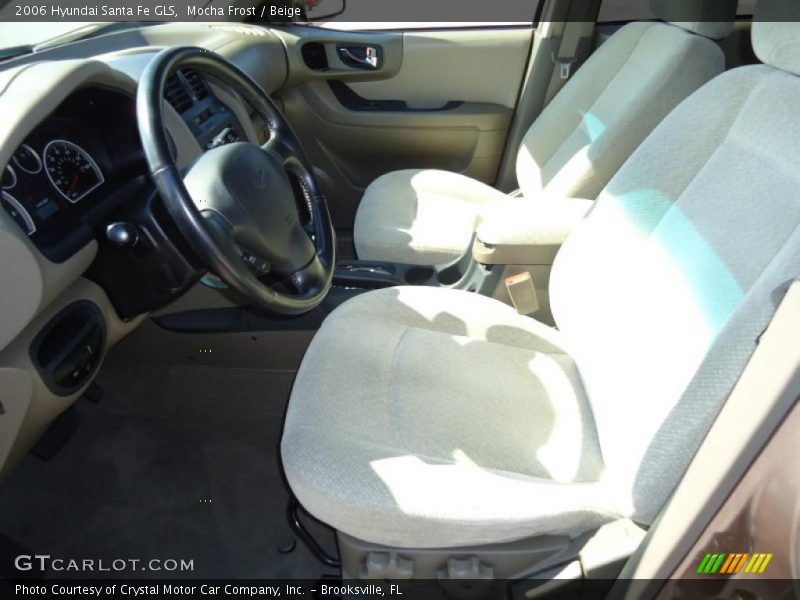 Mocha Frost / Beige 2006 Hyundai Santa Fe GLS