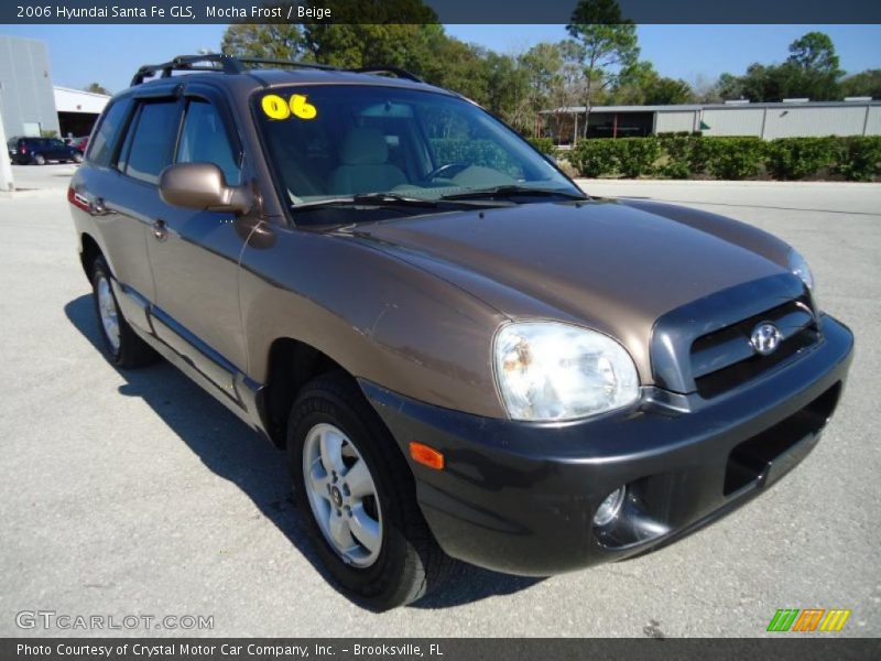 Mocha Frost / Beige 2006 Hyundai Santa Fe GLS
