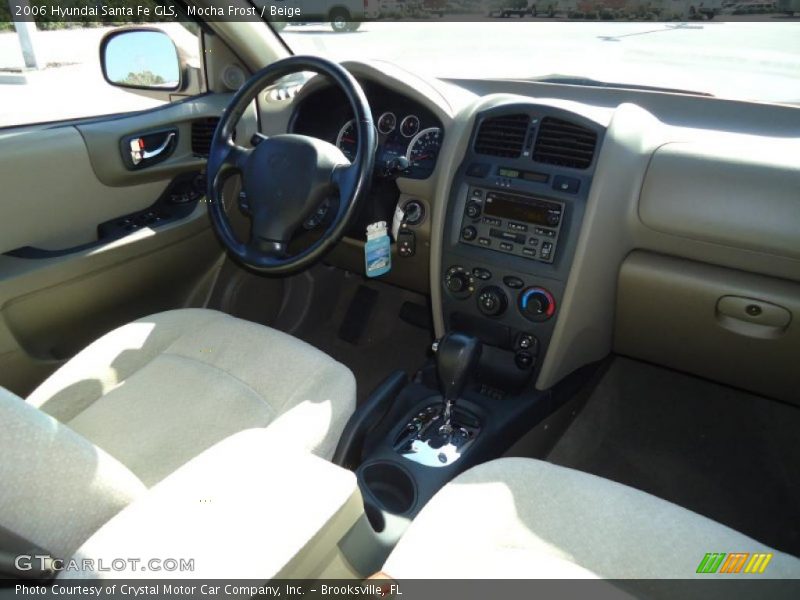 Mocha Frost / Beige 2006 Hyundai Santa Fe GLS