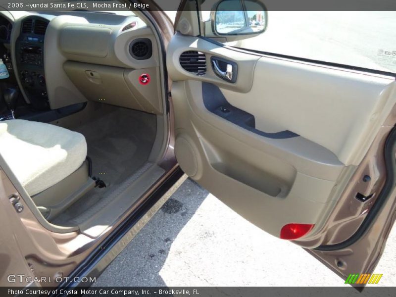 Mocha Frost / Beige 2006 Hyundai Santa Fe GLS