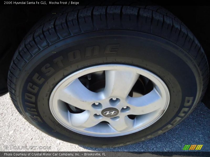 Mocha Frost / Beige 2006 Hyundai Santa Fe GLS