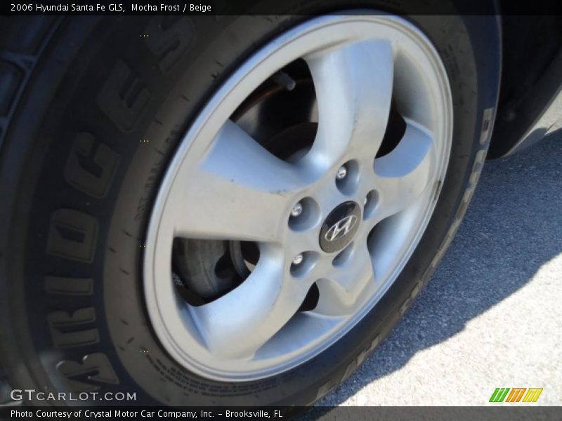 Mocha Frost / Beige 2006 Hyundai Santa Fe GLS