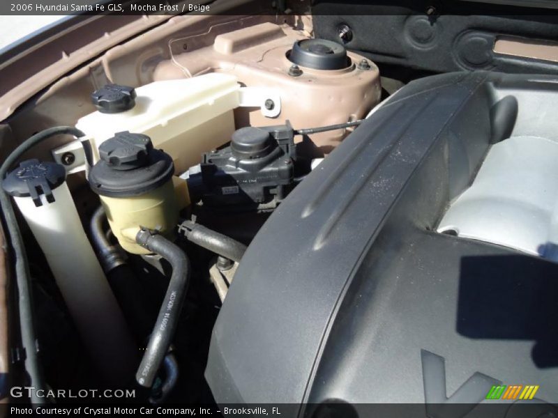 Mocha Frost / Beige 2006 Hyundai Santa Fe GLS