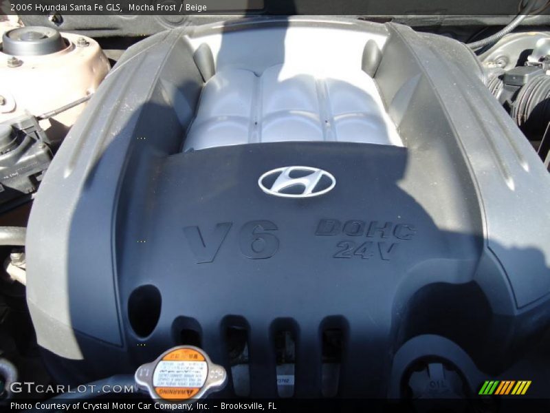Mocha Frost / Beige 2006 Hyundai Santa Fe GLS