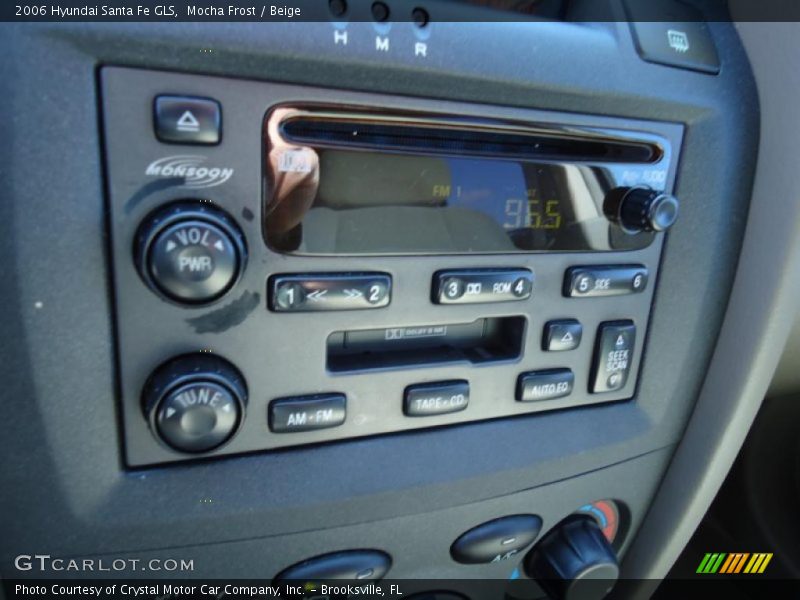 Mocha Frost / Beige 2006 Hyundai Santa Fe GLS