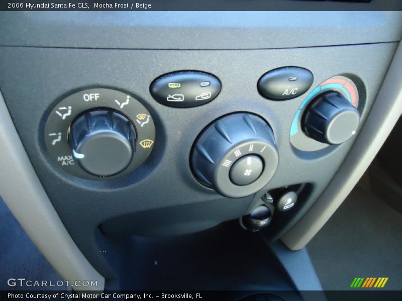 Mocha Frost / Beige 2006 Hyundai Santa Fe GLS