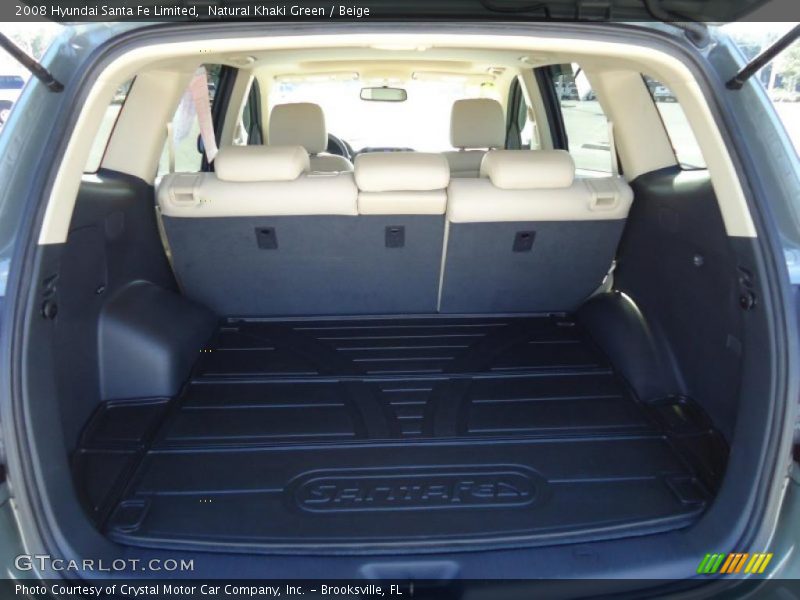 Natural Khaki Green / Beige 2008 Hyundai Santa Fe Limited