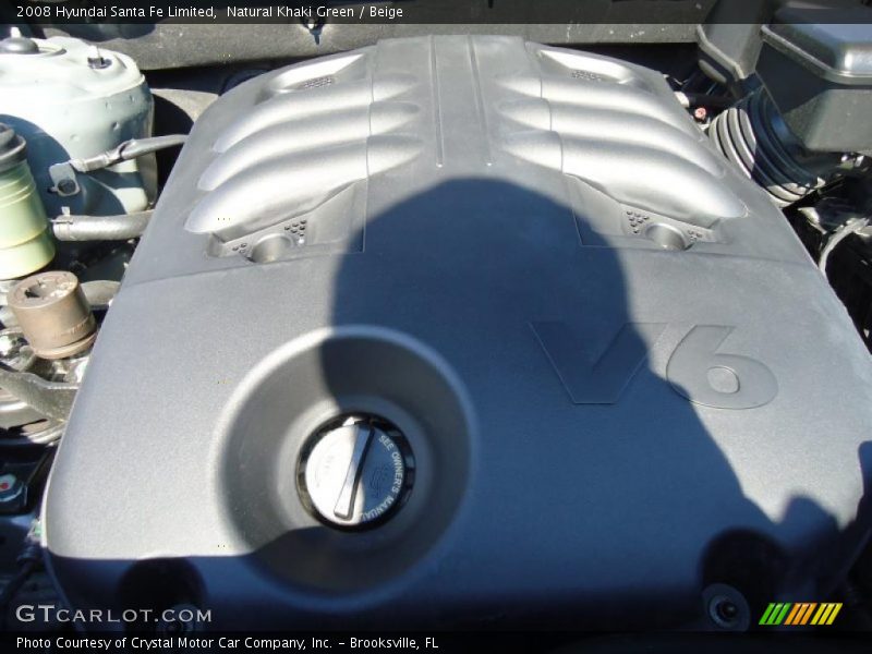 Natural Khaki Green / Beige 2008 Hyundai Santa Fe Limited
