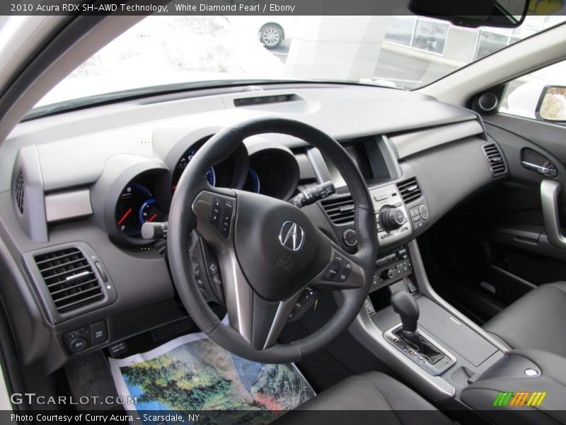Ebony Interior - 2010 RDX SH-AWD Technology 