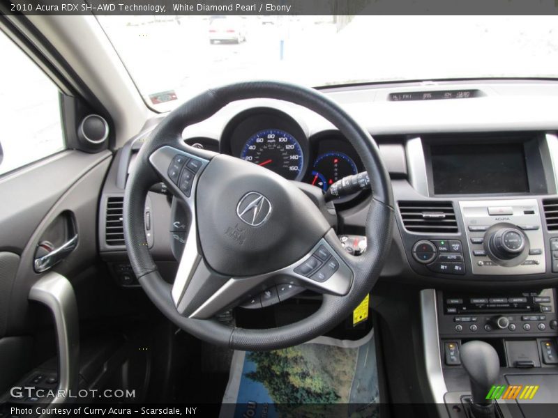 Dashboard of 2010 RDX SH-AWD Technology