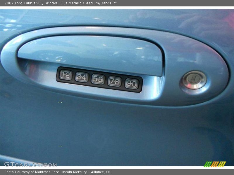 Windveil Blue Metallic / Medium/Dark Flint 2007 Ford Taurus SEL