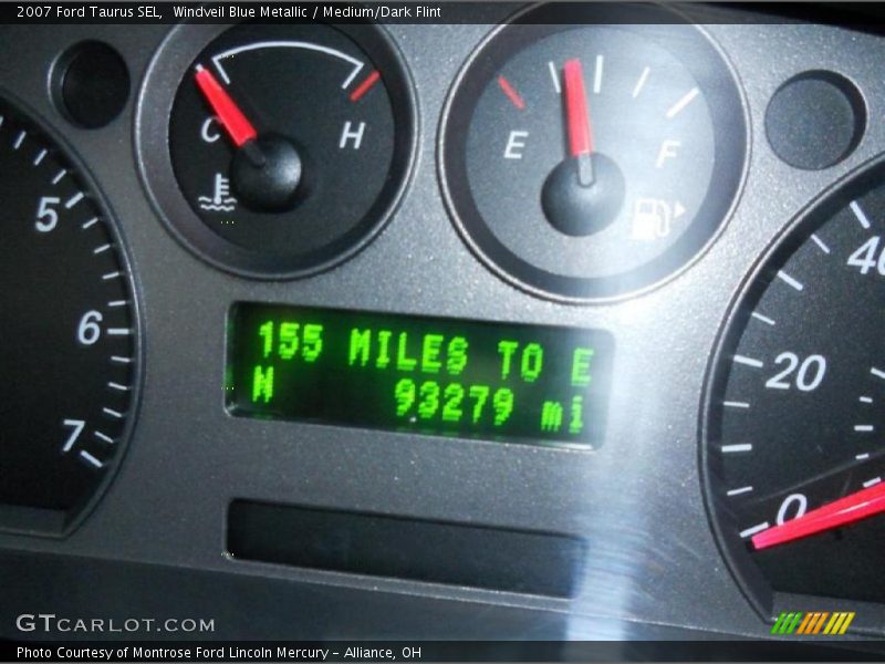 Windveil Blue Metallic / Medium/Dark Flint 2007 Ford Taurus SEL