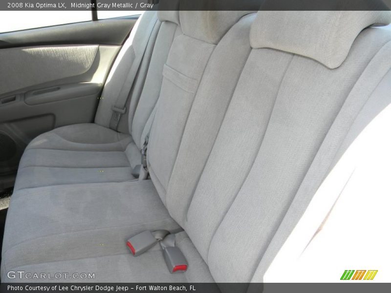 Midnight Gray Metallic / Gray 2008 Kia Optima LX