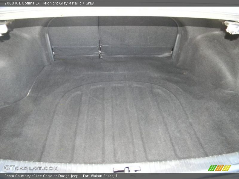 Midnight Gray Metallic / Gray 2008 Kia Optima LX
