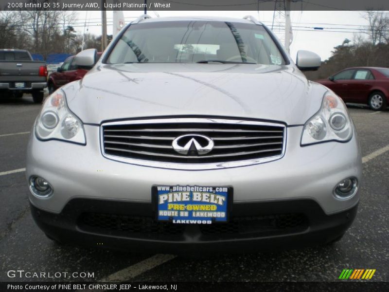 Liquid Platinum / Wheat 2008 Infiniti EX 35 Journey AWD