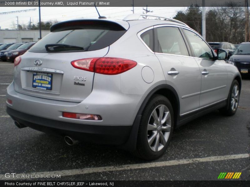 Liquid Platinum / Wheat 2008 Infiniti EX 35 Journey AWD