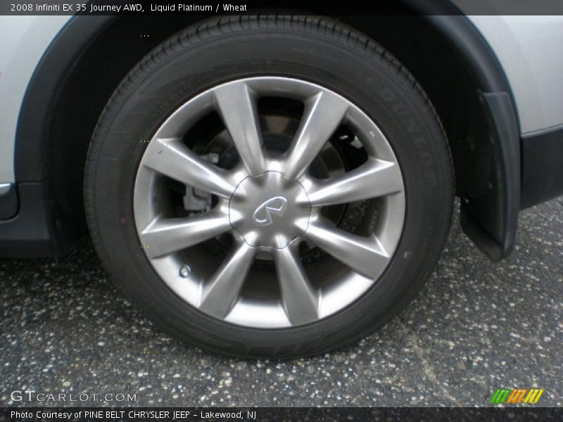Liquid Platinum / Wheat 2008 Infiniti EX 35 Journey AWD
