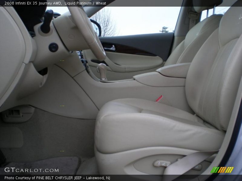 Liquid Platinum / Wheat 2008 Infiniti EX 35 Journey AWD