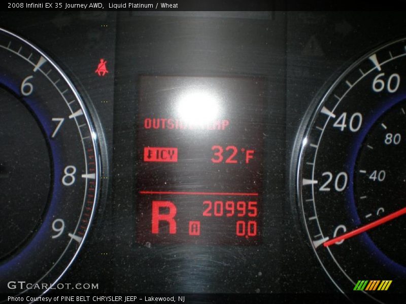 Liquid Platinum / Wheat 2008 Infiniti EX 35 Journey AWD